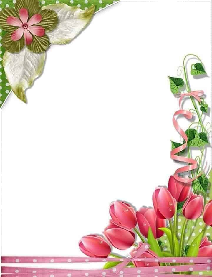 Featured image of post Border Design For Portfolio Flower Watercolor floral flower border design png free download