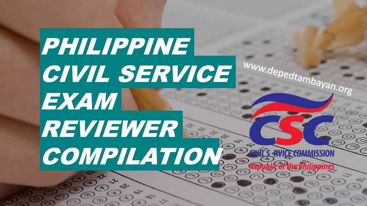 Civil Service Exam DepEd Tambayan