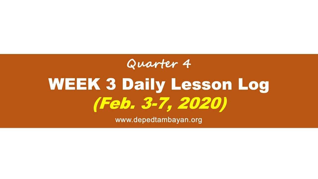 Daily lesson log deped tambayan