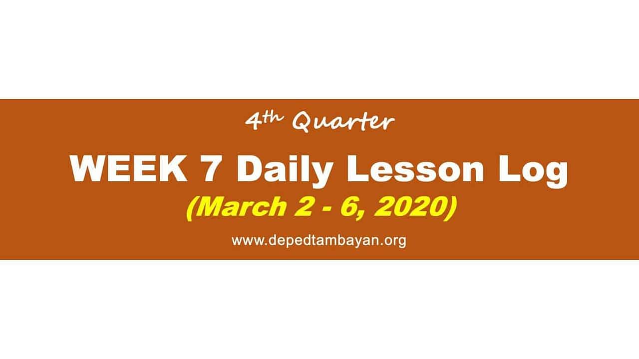 Daily Lesson Log | DepEd Tambayan