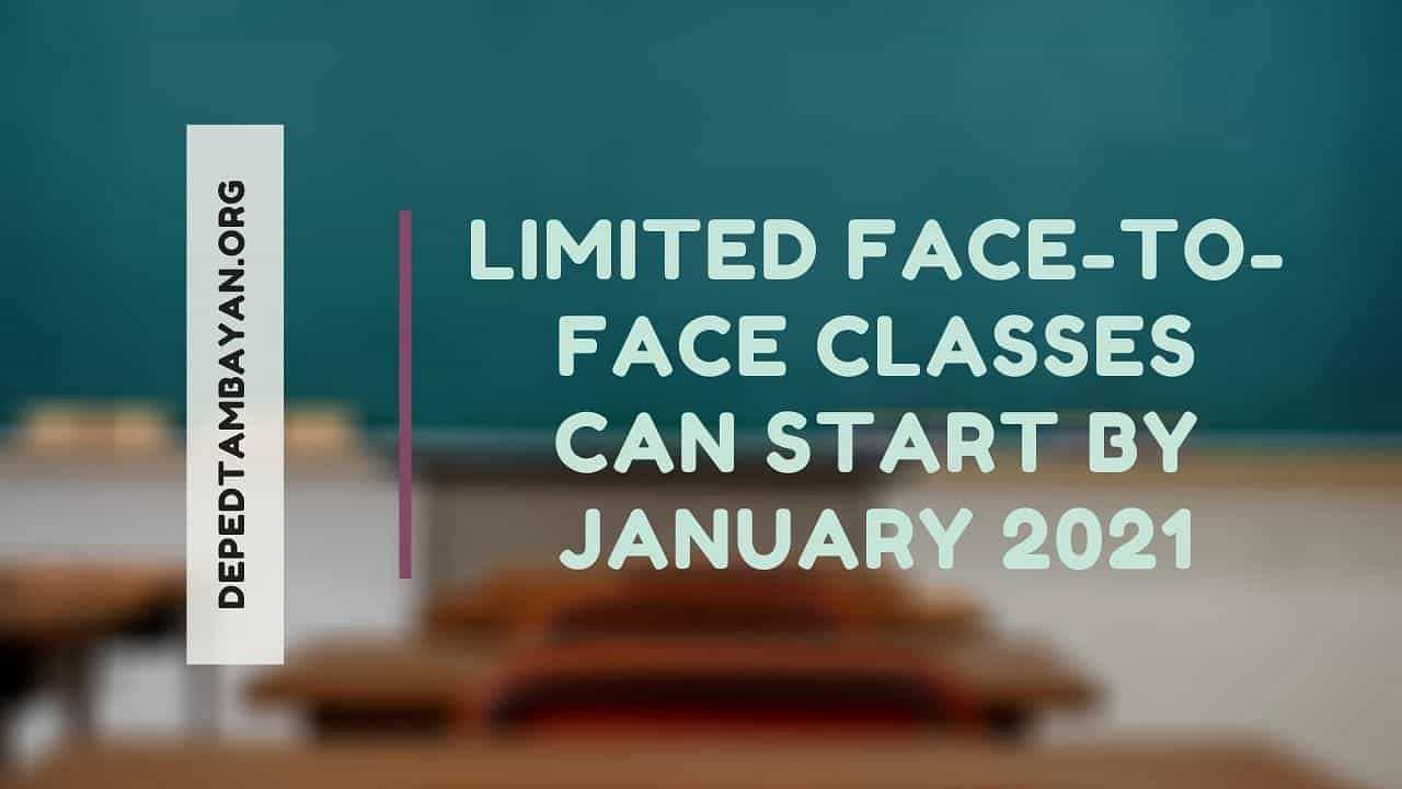 Limited Face To Face Classes To Begin January 2021 Palace