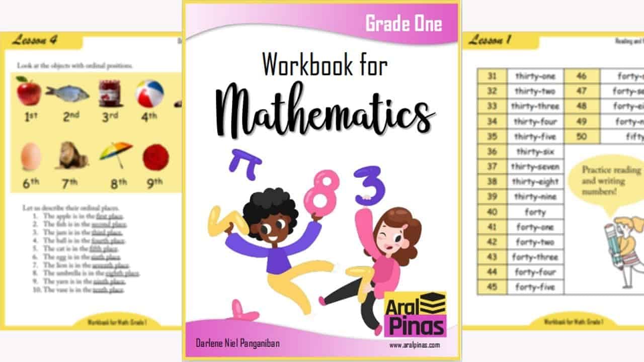 Grade 1 workbook for mathematics